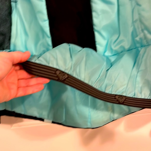 ROXY Jacket snow pants snowsuit set girls 14XL great used condition teal - Picture 11 of 12